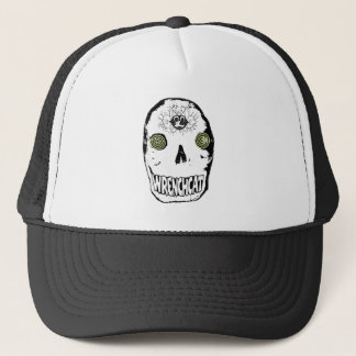 Wrenchcat Skully Trucker Hat