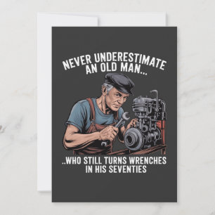 Wrenches in Their Seventies Funny Mechanic Quote