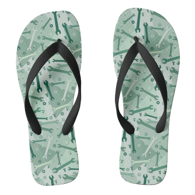 Wrenches, Nuts and Bolts Jandals (Footbed)