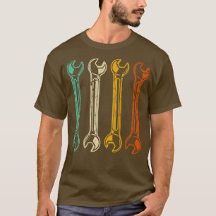 Wrenches Retro  Mechanic Handyman Vintage T-Shirt