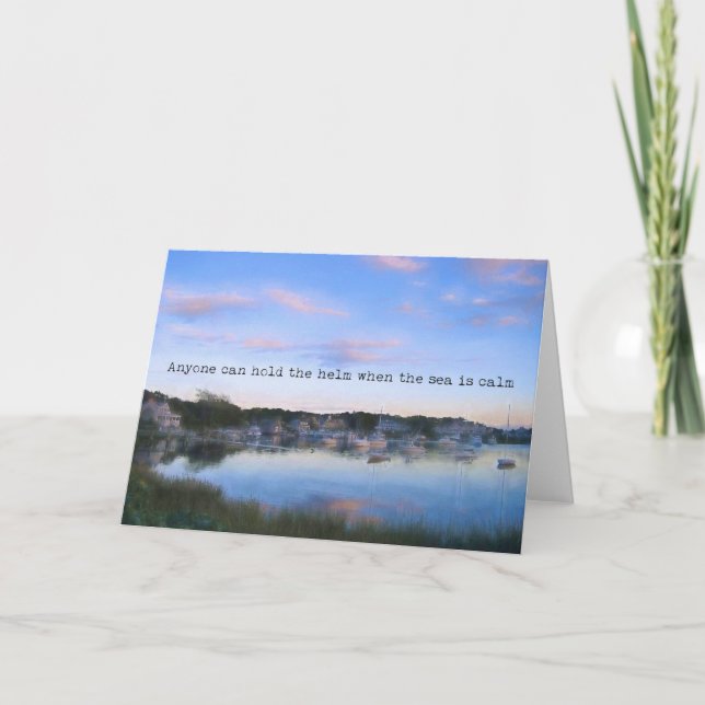 WRENTHAM SUNSET Greeting Card (Front)