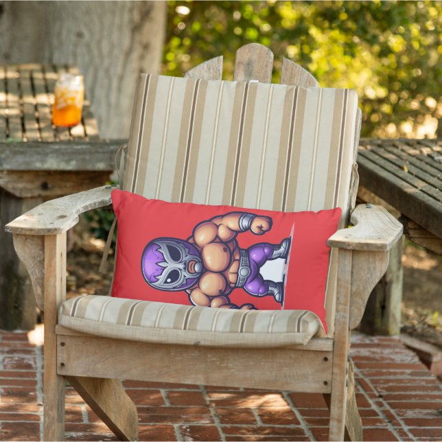 wreseling guy  lumbar cushion (Chair)
