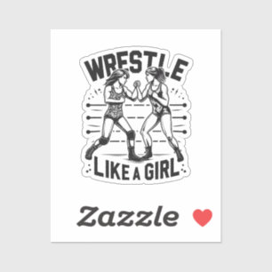 Wrestle Like A Girl,  Fighter Lady, Feminist Power