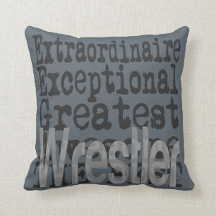 Wrestler Extraordinaire Cushion