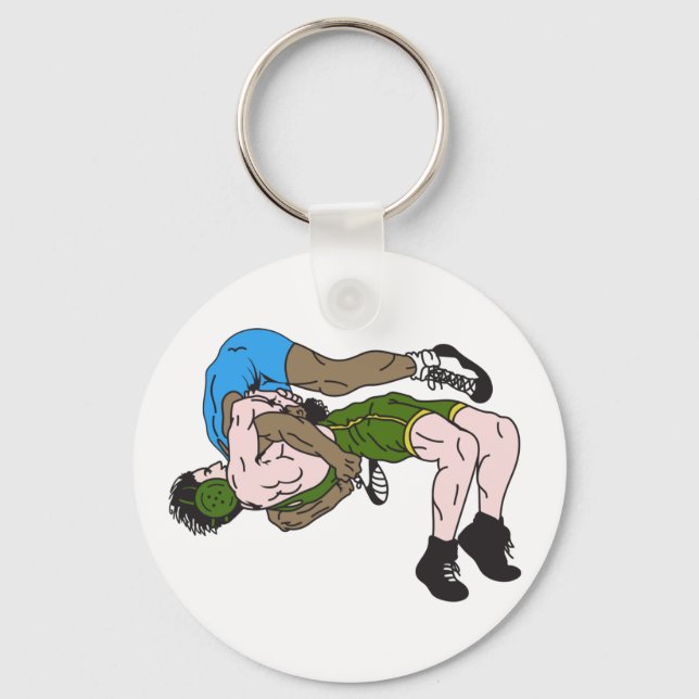 Wrestlers Key Ring (Front)