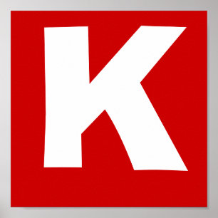 Wrestler's Name Lettering Poster