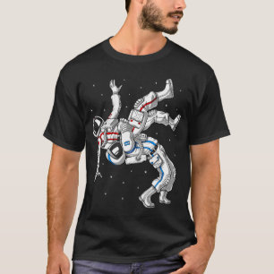 Wrestling Astronauts T-Shirt