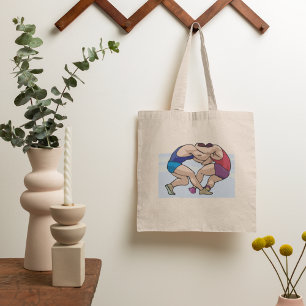 Wrestling Bout Tote Bag