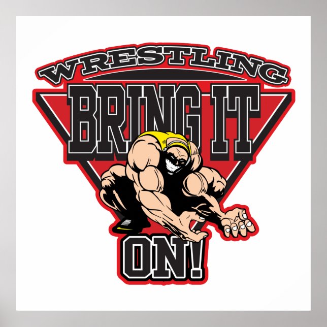 Wrestling Bring It On Poster (Front)