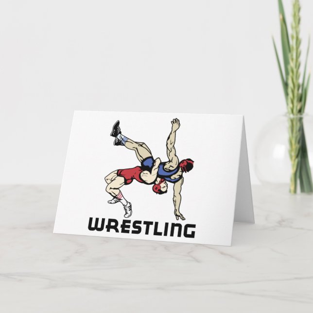 Wrestling Card (Front)