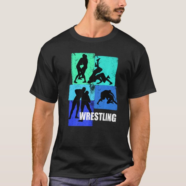 Wrestling Clothing for Wrestler Gear Wrestling T-Shirt (Front)