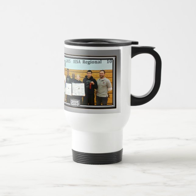 Wrestling Coach Mug with NAME, TEAM PHOTO (Right)