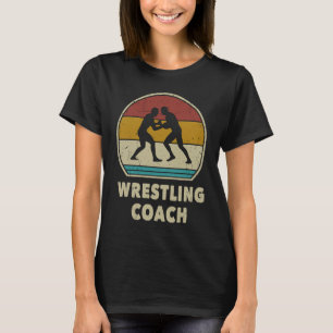 Wrestling Coach Wrestler Retro Vintage Wrestler C T-Shirt