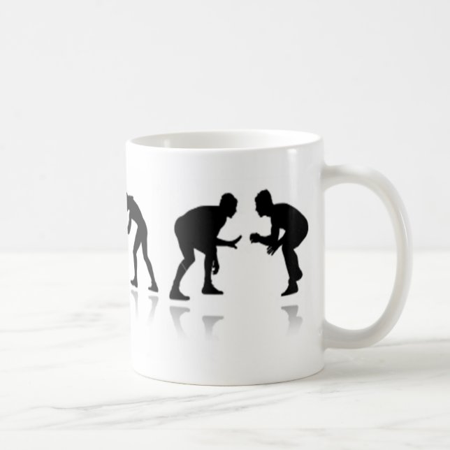 Wrestling Coffee Mug (Right)