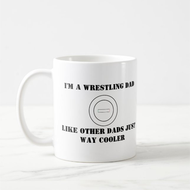 Wrestling Dad Mug (Left)