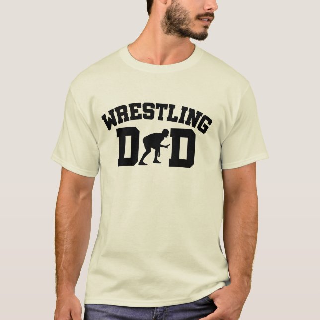Wrestling Dad T-Shirt (Front)