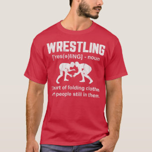 Wrestling Definition  Vintage Wrestling Wrestle Me T-Shirt