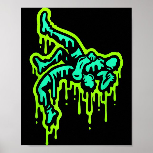 Wrestling Drip Wrestle Dripng Wrestler Men Women T Poster (Front)