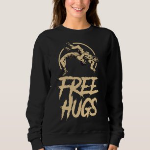 Wrestling   Free Hugs Wrestling Sweatshirt