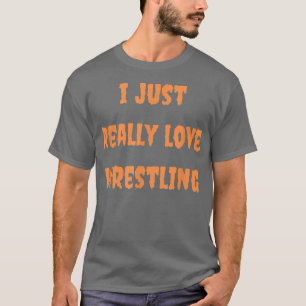 Wrestling Funny Halloween Spooky Fall Autumn Sport T-Shirt