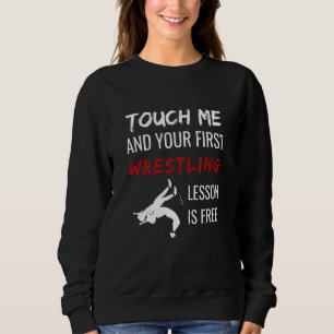 Wrestling Hoodie Wrestling Coach Sports