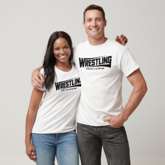 Wrestling Leave It On The Mat T-Shirt