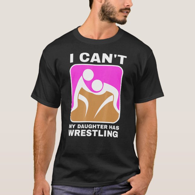 Wrestling Lucha Libre Pro Wrestler - Wrestling Mum T-Shirt (Front)