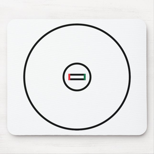 Wrestling Mat Mouse Pad (Front)