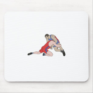 Wrestling Mouse Pad