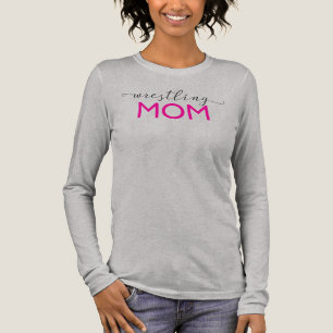 Wrestling Mum Racerback Tank, Mother Gift Birthday Tri-Blend Shirt