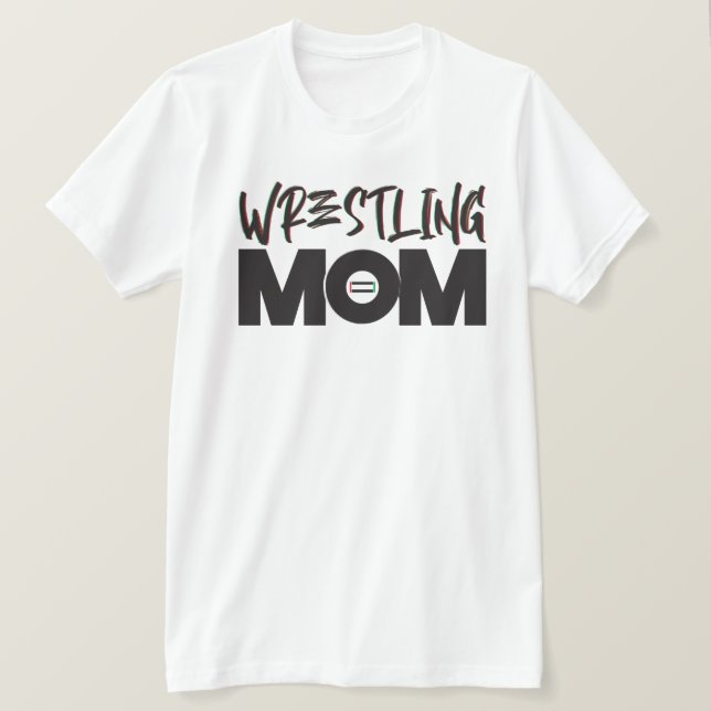 Wrestling Mum shirt (Design Front)