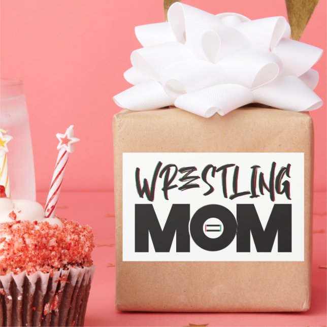 Wrestling Mum Sticker (Party)