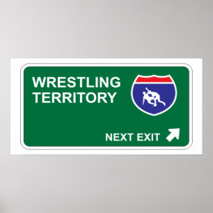 Wrestling Next Exit Poster