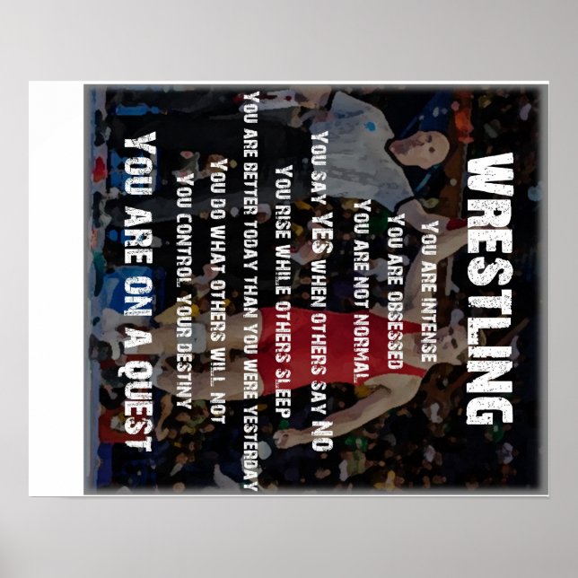 Wrestling Quest Poster (Front)