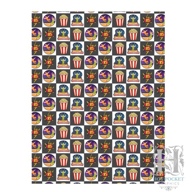 Wrestling Scrapbook Paper (Creator Uploaded)