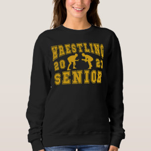 Wrestling Senior Night Wrestling Senior 2023 Gradu Sweatshirt