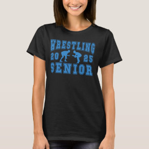 Wrestling Senior Night Wrestling Senior 2025 Gradu T-Shirt