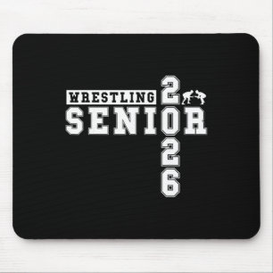 Wrestling Senior Night Wrestling Senior 2026 Gradu Mouse Pad