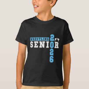 Wrestling Senior Night Wrestling Senior 2026 Gradu T-Shirt