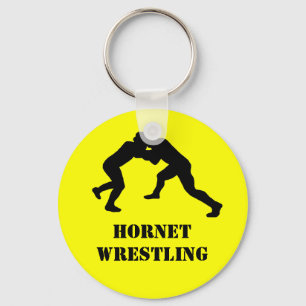 Wrestling team keychain