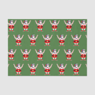Wrestling Wrestler Christmas Holiday Gift Tissue Paper