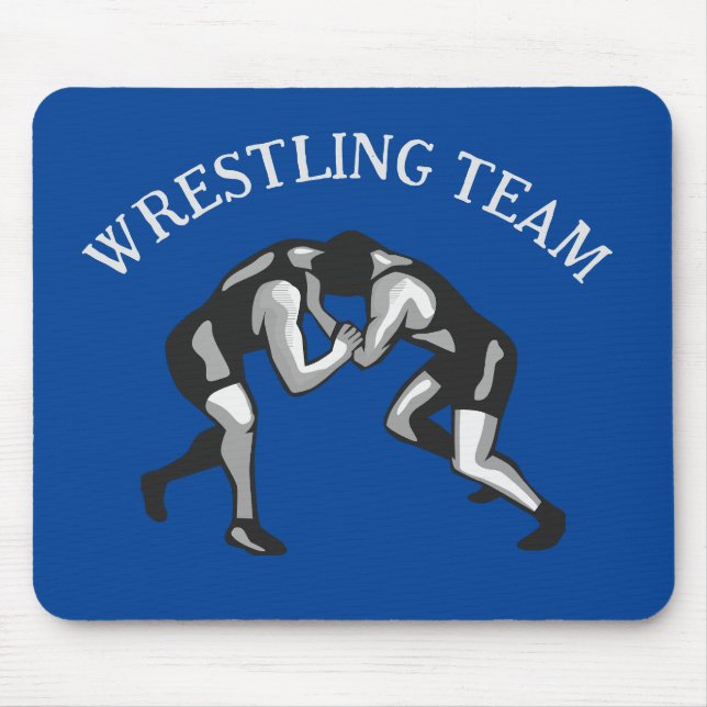 Wrestling Wrestler Design Mouse Pad (Front)
