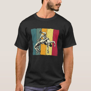 Wrestling Wrestlers Sport Vintage Retro Wrestler T-Shirt
