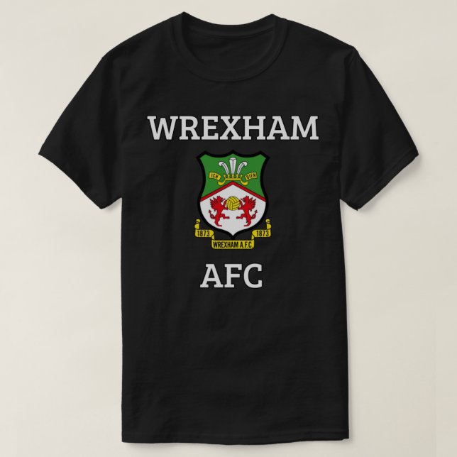 Wrexham AFC Classic       T-Shirt (Design Front)