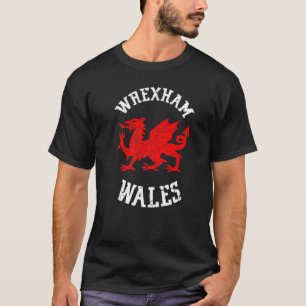Wrexham Wales Retro Vintage T-Shirt