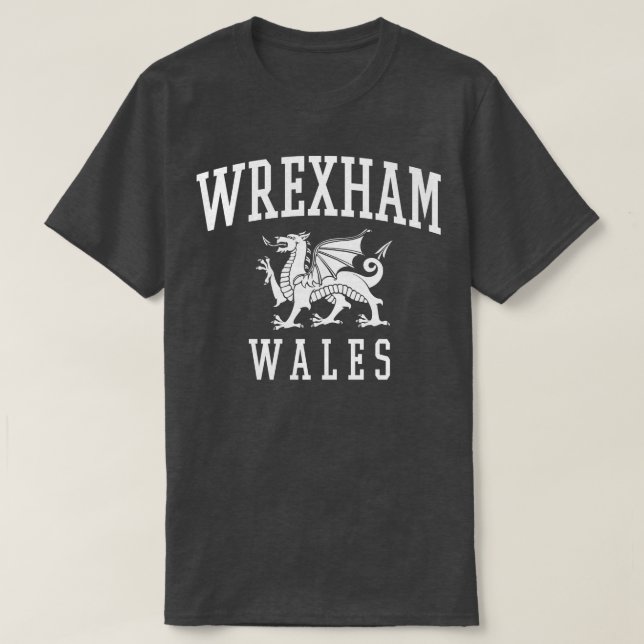 Wrexham Wales T-Shirt (Design Front)