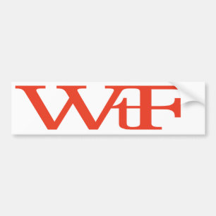 WrF Bumper Sticker
