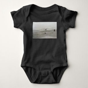 Wright Brothers Flyer First Plane Flight Aviation Baby Bodysuit
