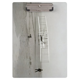Wright Brothers Flyer First Plane Flight Aviation Clipboard