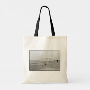 Wright Brothers Flyer First Plane Flight Aviation Tote Bag